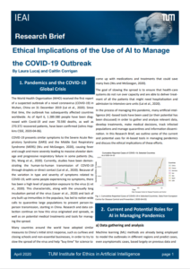 April 2020 IEAI - Research Brief: Ethical Implications of the Use of AI to Manage the COVID-19 Outbreak